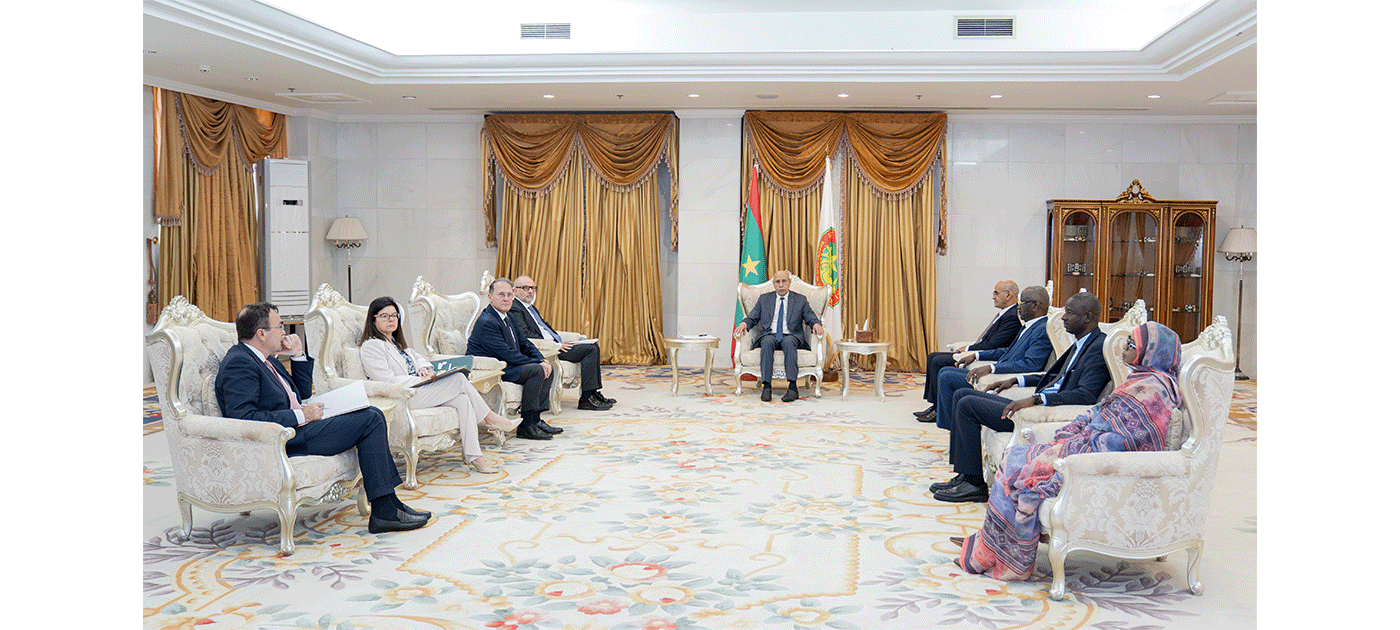 رئيس الجمهورية يستقبل وفدا من الجمهورية الإيطالية