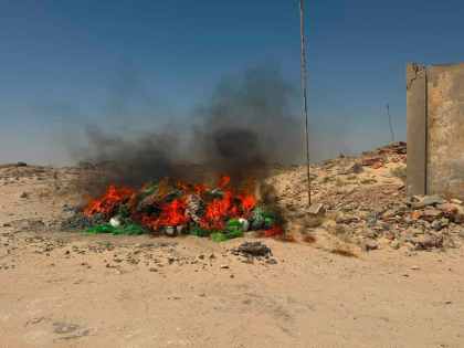 إتلاف كميات من شباك “المونوفيلاما” المحظورة في نواذيبو