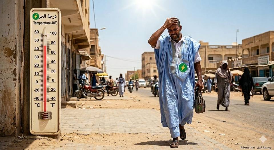 موجة حر شديدة تضرب موريتانيا.. ودرجات الحرارة تلامس 46°
